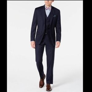 Lauren Ralph Lauren 100% Wool Pinstripe Suit Jacket/Blazer & Pants